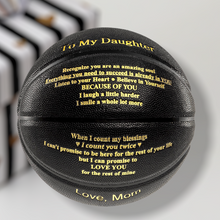 Load image into Gallery viewer, Custom Name Change Engraved Basketball