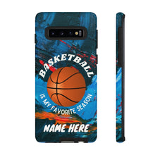 Load image into Gallery viewer, Favorite Season Basketball iPhone Samsung Case - Triple Double