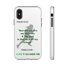 Load image into Gallery viewer, Gridiron Girl Can't Guard Me Cell Phone Case- Green