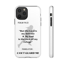 Load image into Gallery viewer, Gridiron Girl Can't Guard Me Cell Phone Case-Black and White