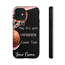 Load image into Gallery viewer, Swishes Girls Basketball IPhone Case