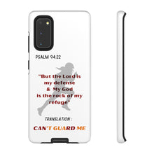 Load image into Gallery viewer, Gridiron Girl Can't Guard Me Cell Phone Case- Red and Gold