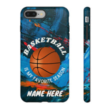 Load image into Gallery viewer, Favorite Season Basketball iPhone Samsung Case - Triple Double