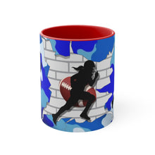 Load image into Gallery viewer, Gridiron Girl Mug - Blue Camo