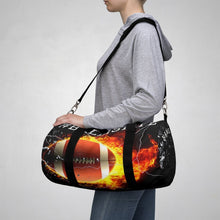 Load image into Gallery viewer, Ball Is Life Football Duffel Bag - Tate's Box