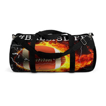 Load image into Gallery viewer, Ball Is Life Football Duffel Bag - Tate's Box