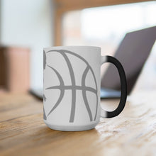 Load image into Gallery viewer, Basketball Is My Favorite Season Color Changing Mug - Female - Tate&#39;s Box
