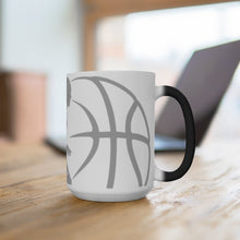 Load image into Gallery viewer, Basketball Is My Favorite Season Color Changing Mug - Female - Tate's Box