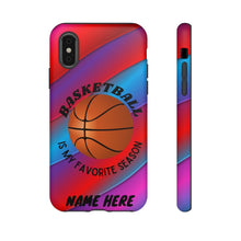 Load image into Gallery viewer, Favorite Season Basketball iPhone Samsung Case -