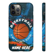 Load image into Gallery viewer, Favorite Season Basketball iPhone Samsung Case - Triple Double