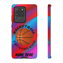 Load image into Gallery viewer, Favorite Season Basketball iPhone Samsung Case -