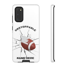 Load image into Gallery viewer, UNstoppable Football iPhone and Samsung Case -White