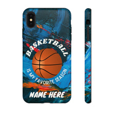 Load image into Gallery viewer, Favorite Season Basketball iPhone Samsung Case - Triple Double
