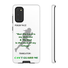Load image into Gallery viewer, Gridiron Girl Can't Guard Me Cell Phone Case- Green