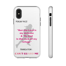 Load image into Gallery viewer, Gridiron Girl Can't Guard Me Cell Phone Case-Pink