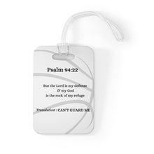 Load image into Gallery viewer, Can't Guard Me Bag Tag - White - Tate's Box