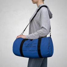 Load image into Gallery viewer, Can't Guard Me Duffel Bag - Blue - Tate's Box