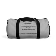 Load image into Gallery viewer, Can&#39;t Guard Me Duffel Bag - Light Gray - Tate&#39;s Box
