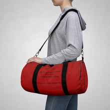 Load image into Gallery viewer, Can't Guard Me Duffel Bag - Red - Tate's Box