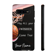 Load image into Gallery viewer, Swishes Girls Basketball IPhone Case