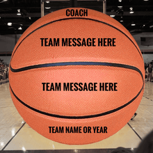 Load image into Gallery viewer, Custom Engraved Basketball - Tate's Box