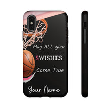 Load image into Gallery viewer, Swishes Girls Basketball IPhone Case