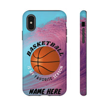 Load image into Gallery viewer, Favorite Season Basketball iPhone Samsung Case - Tidal
