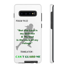 Load image into Gallery viewer, Gridiron Girl Can't Guard Me Cell Phone Case- Green