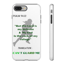 Load image into Gallery viewer, Gridiron Girl Can't Guard Me Cell Phone Case- Green