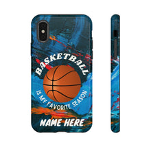 Load image into Gallery viewer, Favorite Season Basketball iPhone Samsung Case - Triple Double