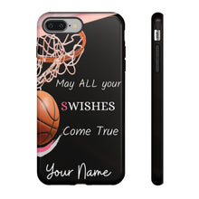 Load image into Gallery viewer, Swishes Girls Basketball IPhone Case