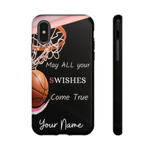 Load image into Gallery viewer, Swishes Girls Basketball IPhone Case