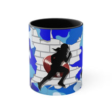 Load image into Gallery viewer, Gridiron Girl Mug - Blue Camo