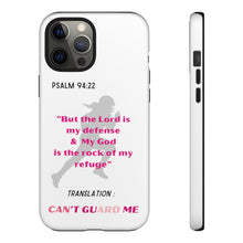 Load image into Gallery viewer, Gridiron Girl Can't Guard Me Cell Phone Case-Pink