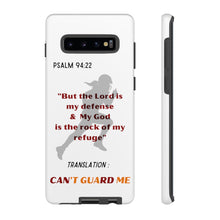 Load image into Gallery viewer, Gridiron Girl Can't Guard Me Cell Phone Case- Red and Gold
