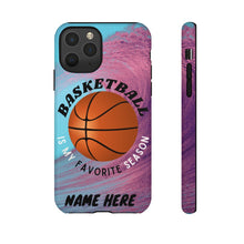 Load image into Gallery viewer, Favorite Season Basketball iPhone Samsung Case - Tidal