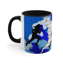 Load image into Gallery viewer, Gridiron Girl Mug - Blue Camo