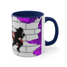 Load image into Gallery viewer, Gridiron Girl Coffee Mug - UNstoppable-Purple and Gold - Tate's Box