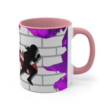 Load image into Gallery viewer, Gridiron Girl Coffee Mug - UNstoppable-Purple and Gold - Tate's Box