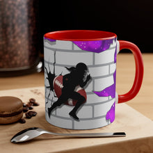 Load image into Gallery viewer, Gridiron Girl Coffee Mug - UNstoppable-Purple and Gold - Tate's Box