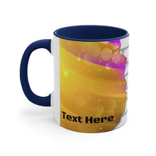 Load image into Gallery viewer, Gridiron Girl Coffee Mug - UNstoppable-Purple and Gold - Tate's Box