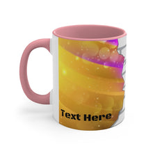 Load image into Gallery viewer, Gridiron Girl Coffee Mug - UNstoppable-Purple and Gold - Tate's Box