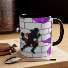 Load image into Gallery viewer, Gridiron Girl Coffee Mug - UNstoppable-Purple and Gold - Tate's Box