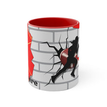 Load image into Gallery viewer, Gridiron Girl Coffee Mug - UNstoppable-Red - Tate's Box