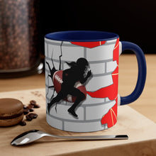 Load image into Gallery viewer, Gridiron Girl Coffee Mug - UNstoppable-Red - Tate's Box