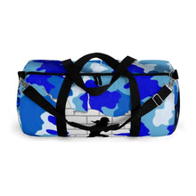 Load image into Gallery viewer, Gridiron Girl Duffel Bag - Camo Blue - Tate's Box