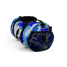 Load image into Gallery viewer, Gridiron Girl Duffel Bag - Camo Blue - Tate's Box