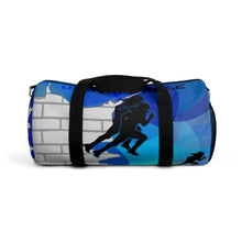 Load image into Gallery viewer, Gridiron Girl Duffel Bag - UNstoppable Blue - Tate's Box