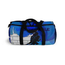 Load image into Gallery viewer, Gridiron Girl Duffel Bag - UNstoppable Blue - Tate's Box