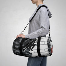 Load image into Gallery viewer, Gridiron Girl Duffel Bag - UNstoppable Gray Camo - Tate's Box